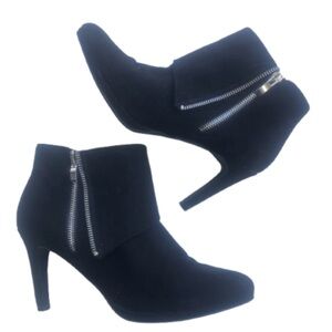 Madeline Cassie zipper ankle boots 8